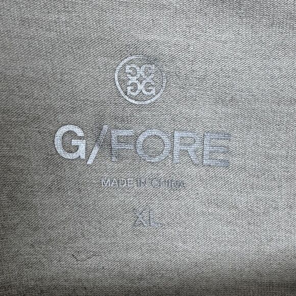 G/Fore Pullover Women XL Gray Pacific Dunes Golf Quarter Zip Lightweight Stretch - Picture 8 of 14